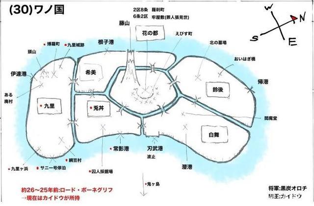 海贼王：尾田珍藏的秘密世界地图，全方位带你了解海贼王星球！