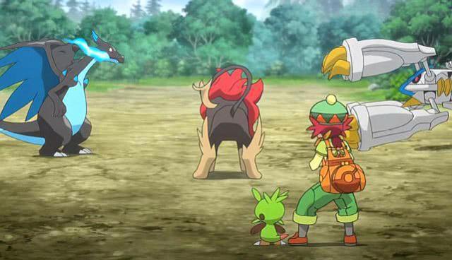 精灵宝可梦：凭一己之力阻止两大mega宝可梦的战斗，它很强大