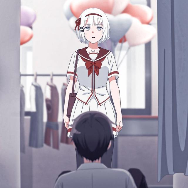 《侦探已经死了》希耶丝塔，动漫头像自剪分享，白色短发太抢眼