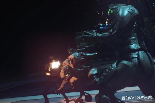 攻壳机动队SAC_2045:第2季正编映像公开！枪战！以及激烈的肉搏战！