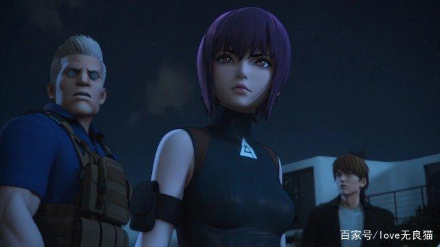 攻壳机动队：3DCG动画全球开播，好莱坞大片女主斯嘉丽化身萌妹