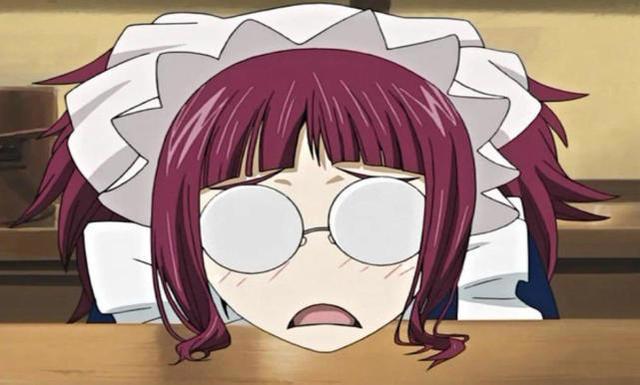 盘点动漫中的那些红发眼镜娘！