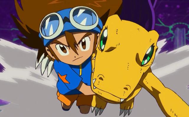 《数码宝贝大冒险》全新TV四月归来，画风超还原，爷的童年回来了