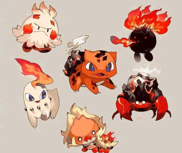 宝可梦：精灵宝贝集体转换属性，妙蛙种子被特殊对待，画风爱了！