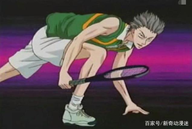 网球王子中天赋过人的两位选手，一位不曾练习，一位拥有一身怪力