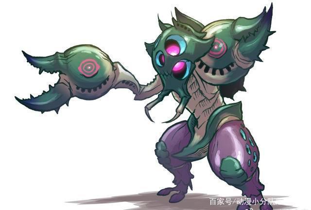 大神原创的五个怪兽，每只都很个性，身体上还有装甲