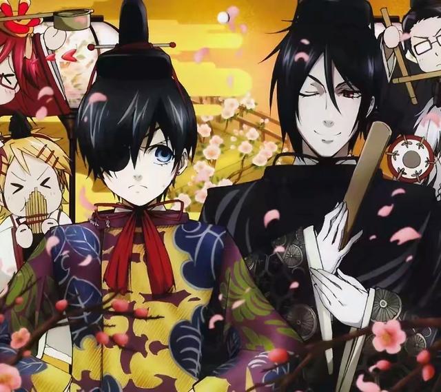 黑执事漫画最新海报公开！这样的384太杀我了啊！