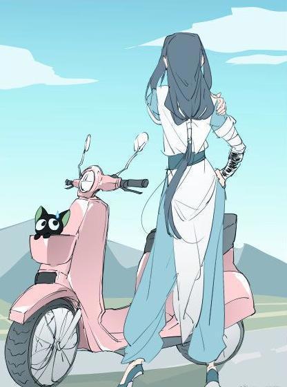 动漫中的那些美女师父，罗小黑大电影的这位师父是绝美背影杀手