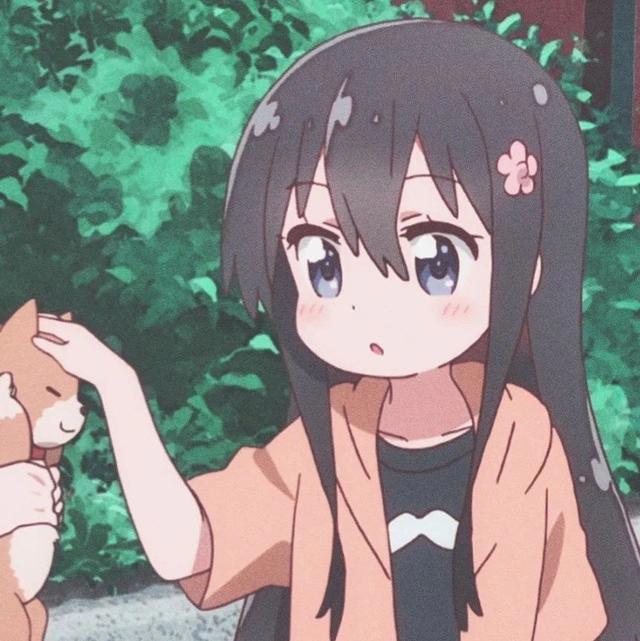 动漫闺蜜头像‖天使降临到了我的身边