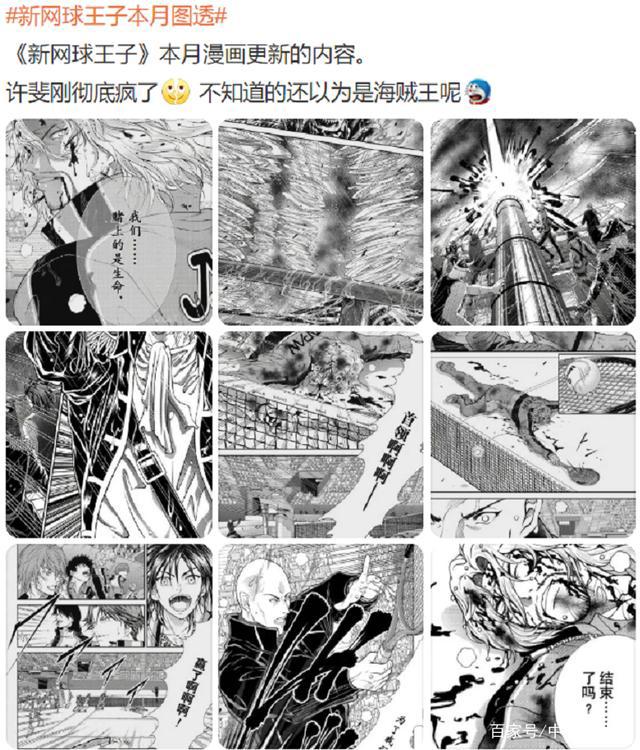 《新网球王子》登上热搜，网友吐槽，网王变成海贼王了