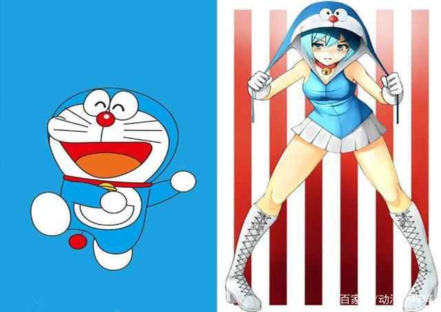 童年动画主角“性转”后，黑猫警长变萝莉，看到杰瑞，这是初恋？