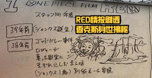 海贼王RED剧透：好燃，香克斯身世公布，乌塔的远古怪物曝光