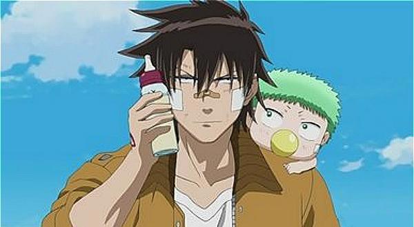 恶魔奶爸：年龄最小热血番主角和最强不良的养父子关系确立之谜