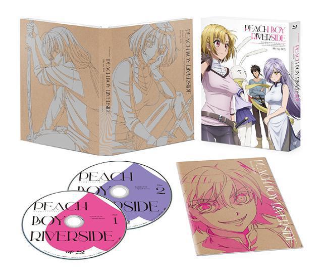 电视动画「桃子男孩渡海而来」Blu-rayBOX封面插图公开