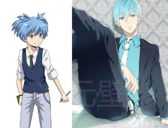 动漫角色“长大”会怎样？潮田渚变帅气小哥哥，阿拉蕾变邻家少女