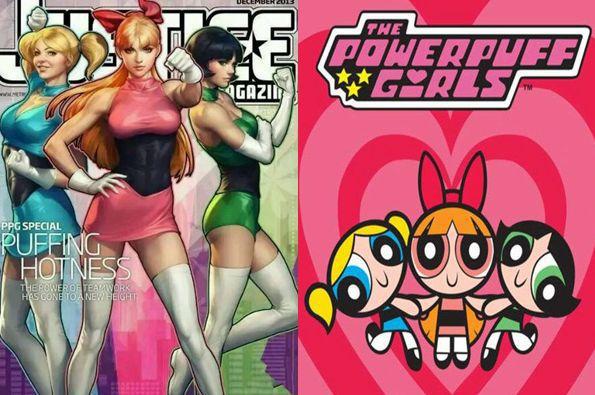 动漫人物“长大”了，飞天小女警秀色可餐，阿拉蕾美的让人流口水！