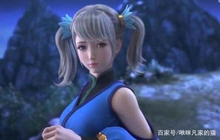 动漫版《武动乾坤》的“面纱女神”绫清竹登场，人气力压林妹青檀