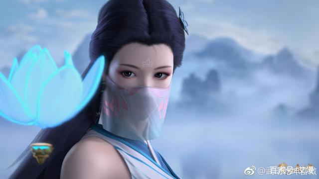 武动乾坤第二季：绫清竹全新造型曝光，国漫再添一位绝世美女！