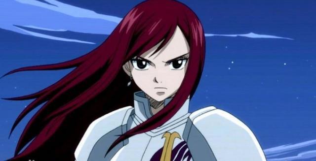 动漫中评选的史上最有魅力的五位红发角色，四人为女性，一人男性