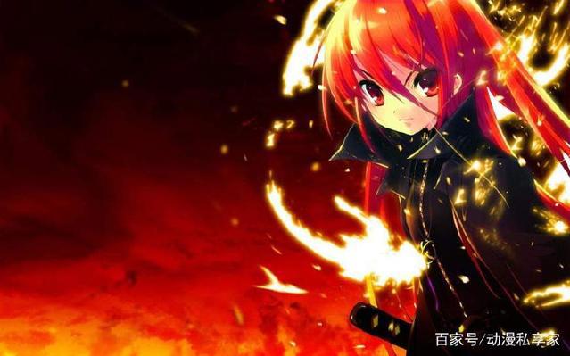 美丽又强大盘点动画中的红发少女