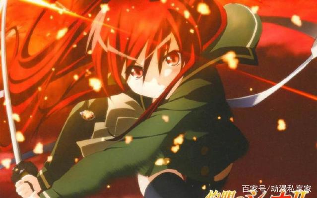 美丽又强大盘点动画中的红发少女