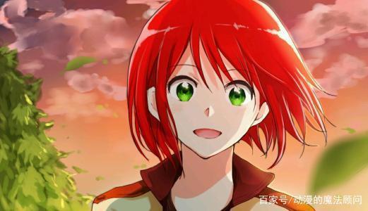 赤发白雪姬：一见钟情的动漫，赤色头发的她是他的宝