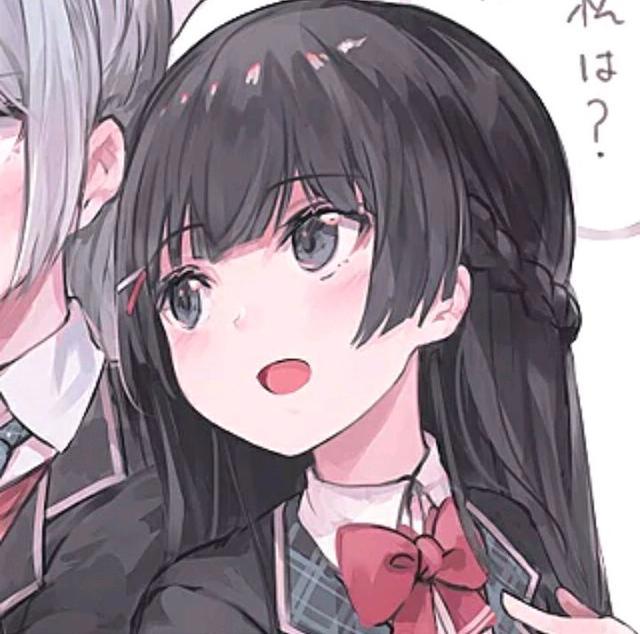 动漫头像：闺蜜系列