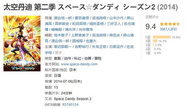 豆瓣评分9.4，这部动漫在同时期的作品里无法被超越