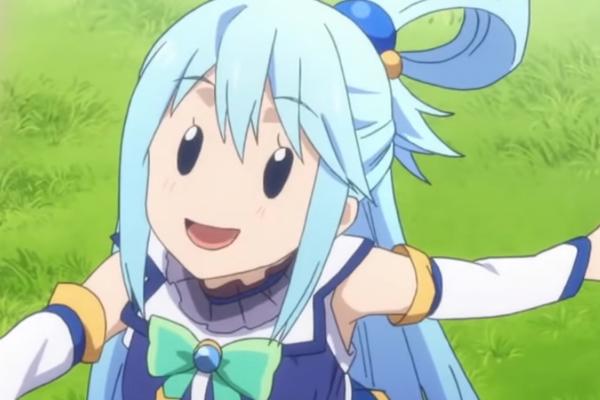 为美好世界献上祝福，她有着神体的无敌属性，是ACG界的智障女王