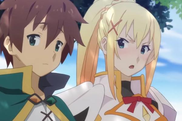 为美好世界献上祝福，她有着神体的无敌属性，是ACG界的智障女王