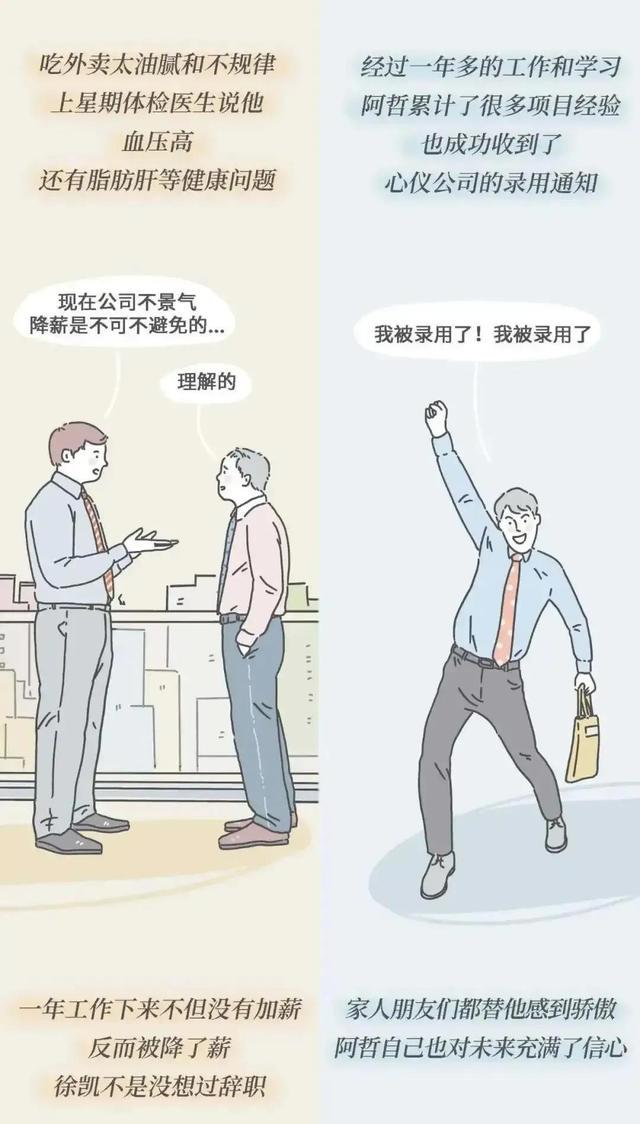 漫画：过度纵欲的人有多可怕？不努力就会被生活支配