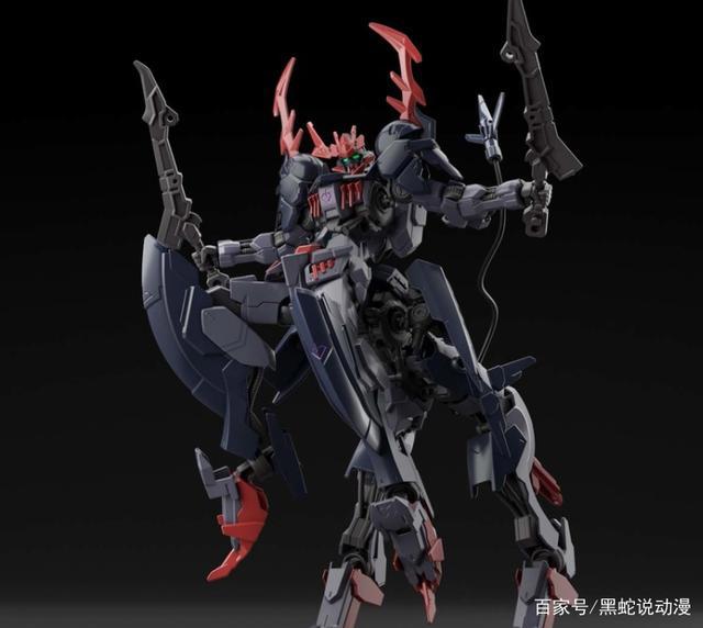 HG巴巴托斯高达半人马座公开三日月：当年开这个肯定能躲冈钉