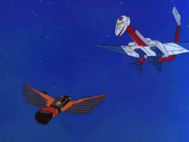 变形金刚第70集：山猫号撕咬冲云霄，猛大帅暴砸铁甲龙，闪电耀眼