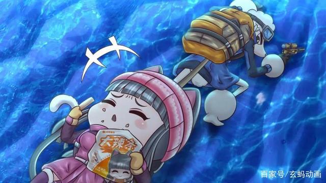 《吃鸡大作战》玄蚂军团最强实力组合，洋仔儿＆小雪喵闪亮登场！