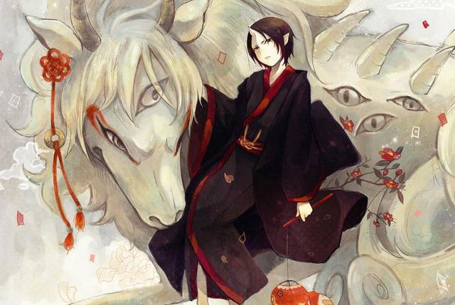 动漫中霸道总裁，邪魅帅气！