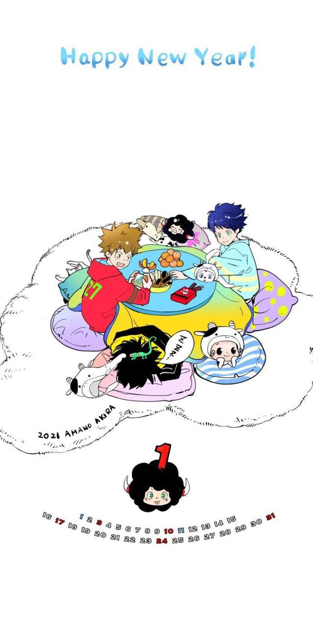 新年快乐！您的动漫新年贺图合集已送到，请查收来自二次元的礼物