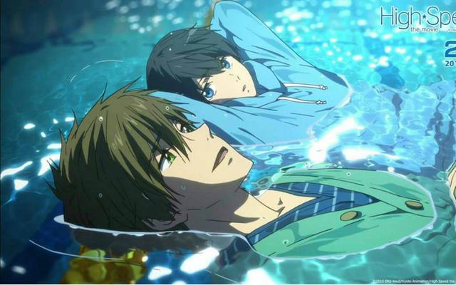 京阿尼动画《FREE！男子游泳部》，男神当道，属于夏天的运动番