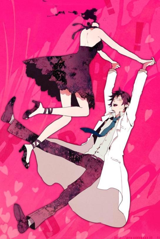 《无头骑士异闻录》：临也和静雄相爱相杀，临娘又开始中二了