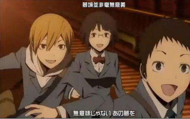 《无头骑士异闻录》，电波系动画，今天也在池袋见证奇迹吧！