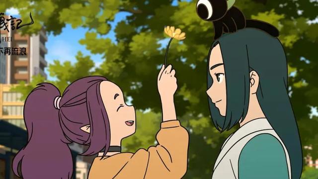 罗小黑战记：官方亲自更新电影后续，新CP诞生，洛竹紫罗兰配一脸