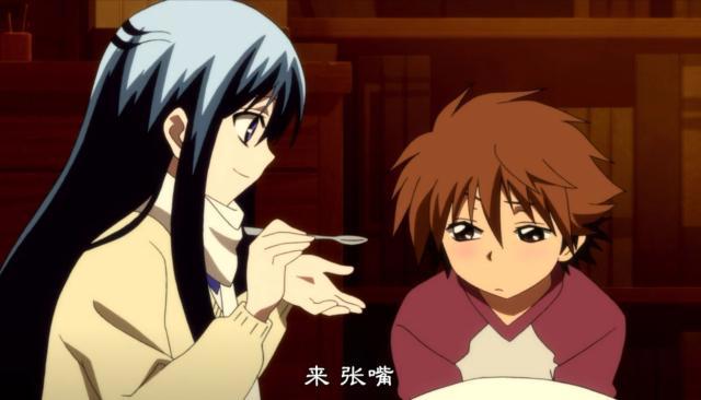 《滑头鬼之孙》雪女撒娇的样子真好看，两人牵手给好评