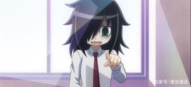 动漫：喜欢你，便在暗处“痴痴的”看着你