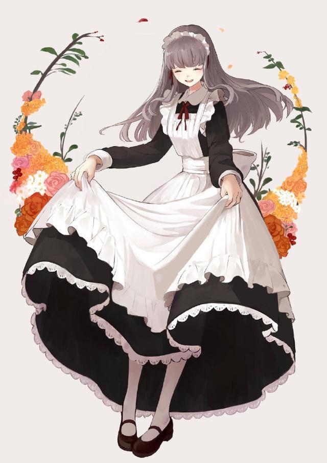 日本画师出手，一口气分享9位女仆妹子，女仆控一本满足