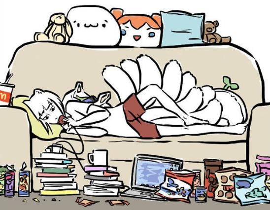 非人哉：九月应聘猫咪女仆咖啡厅，尽力卖萌，却惨遭拒绝