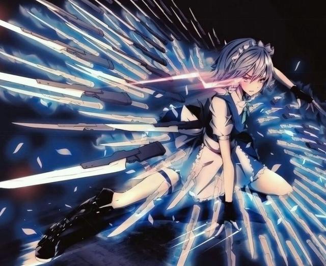 二次元里的5大“战斗女仆”，蕾姆美咲可爱如仙，第5位却凶悍如魔