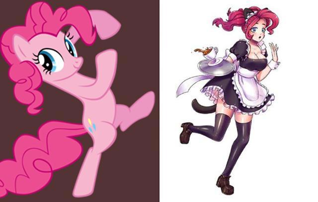 小马宝莉：小马M6的妹抖秀，在女仆咖啡厅研习，苹果嘉儿我预定了