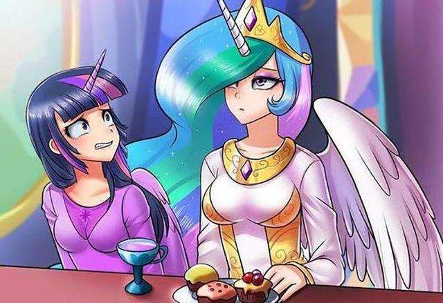 小马宝莉：小马M6的妹抖秀，在女仆咖啡厅研习，苹果嘉儿我预定了