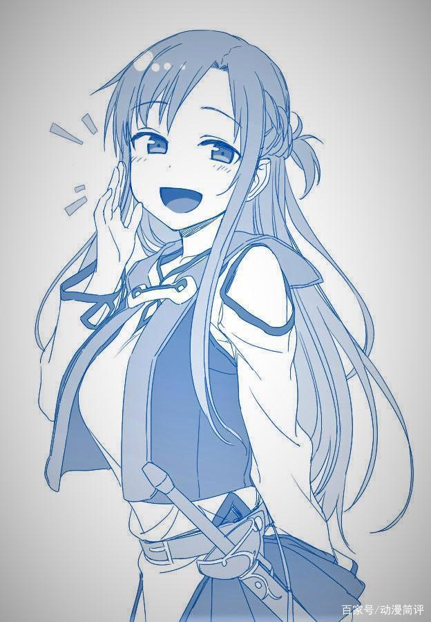 不愧是本子王！原来亚丝娜有这么多版本，比村奇石画得好圆润