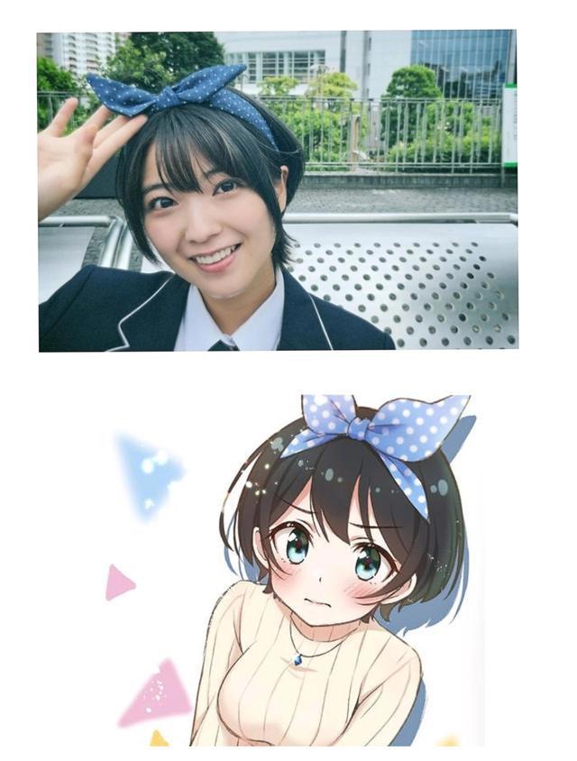 租借女友的动漫版和真人版进行对比丨麻美颜值天花板