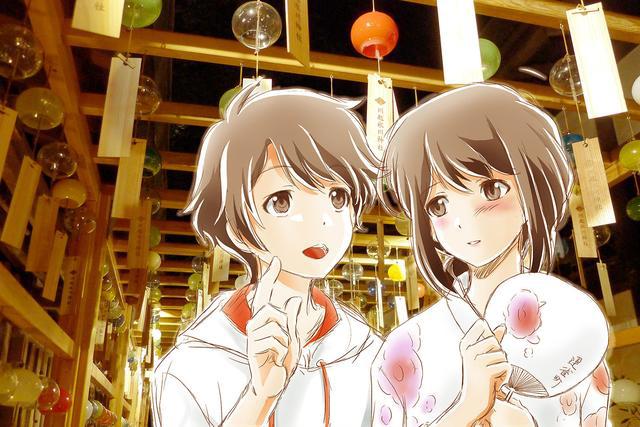 《月色真美》和《秒速五厘米》是一个跨越巨大时空的爱情故事